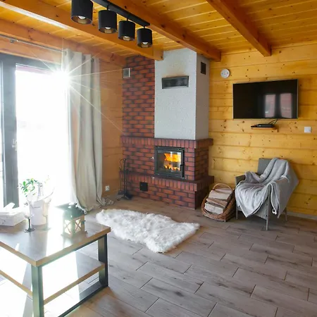 Holiday home Nad Samym Jeziorem Sauna Jacuzzi