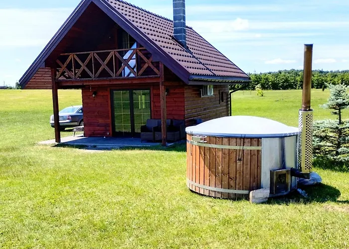 Nad Samym Jeziorem Sauna Jacuzzi Holiday home *